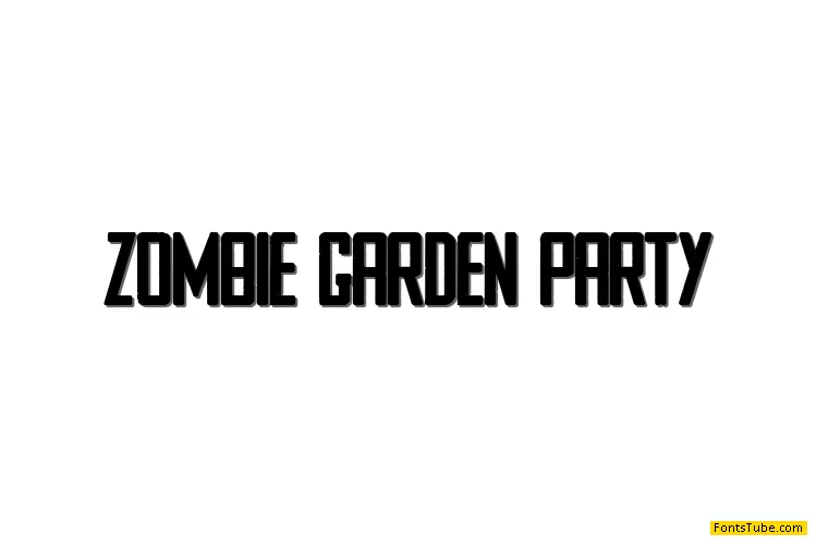 Zombie Garden Party