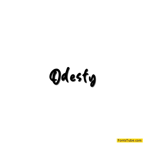 Odesty Font