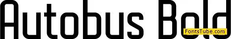 Autobus Bold Font