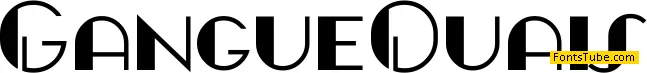 Gangue Ouais Font