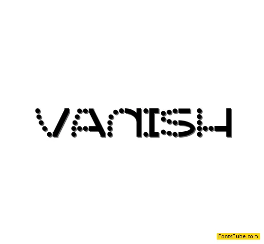 Vanish Font