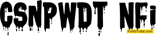 CSNPWDT NFI Font
