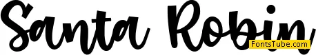 Santa Robin Font