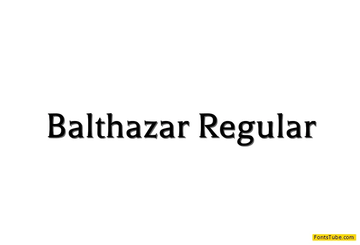 Balthazar Font