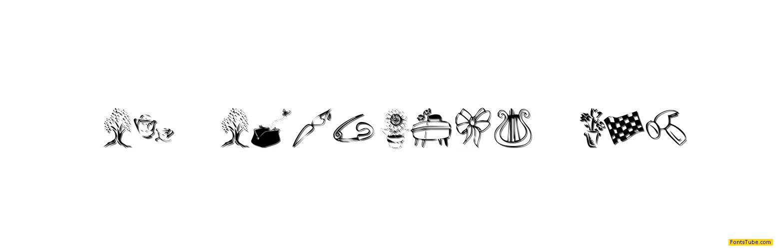 KR Katlings Two Font