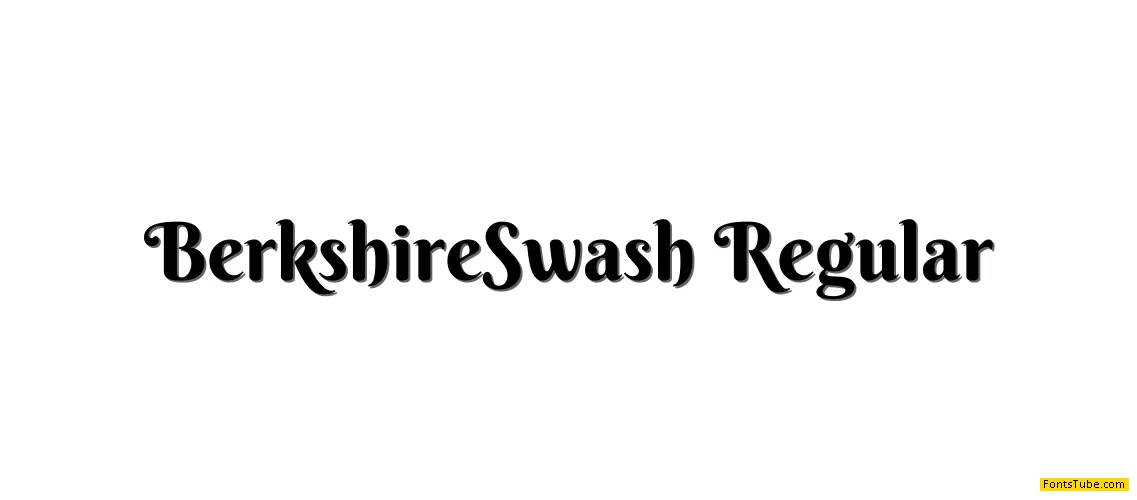 Berkshire Swash Font