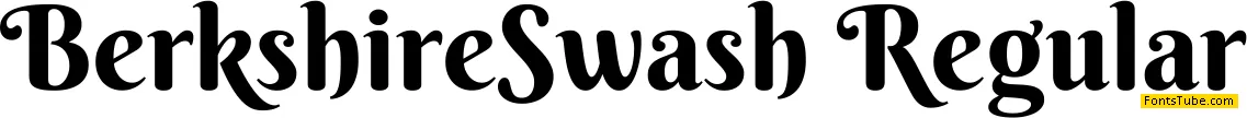 Berkshire Swash Font