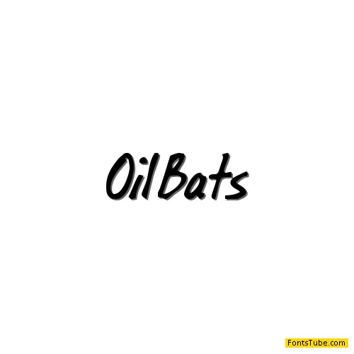 OilBats Font