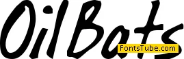 OilBats Font