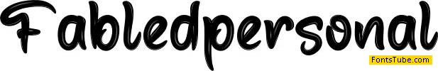 Fabledpersonal Font