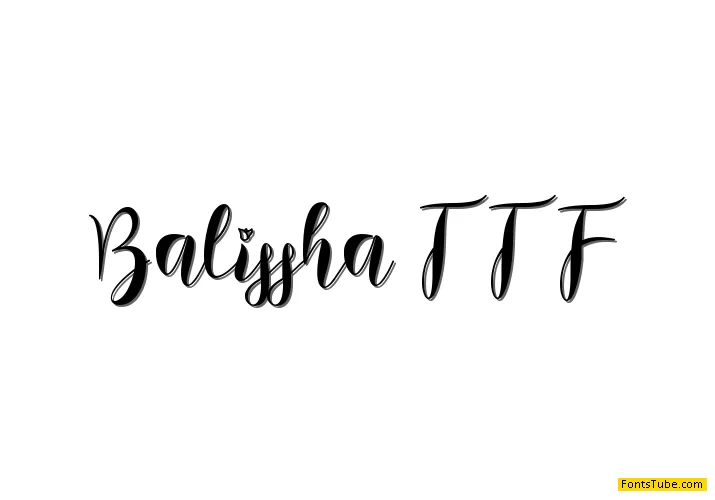 Balissha Font
