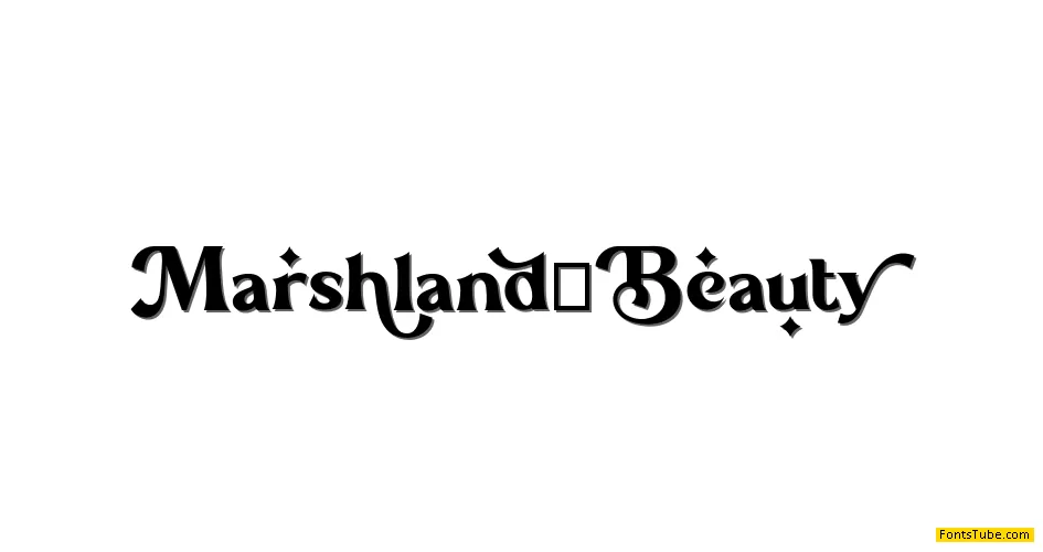 Marshland Beauty Font