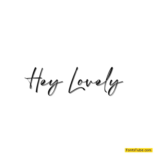Hey Lovely