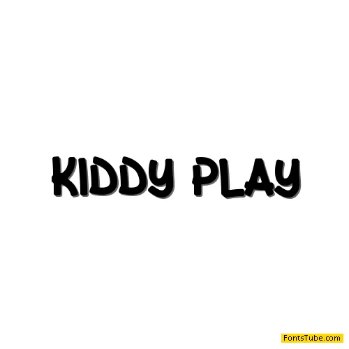 Kiddy Play Font