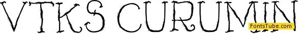 Vtks Curumin Font
