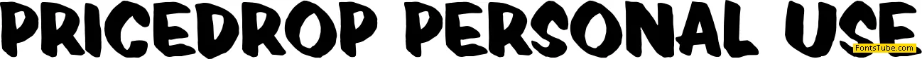 Pricedrop Font