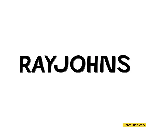 Ray Johnson Font