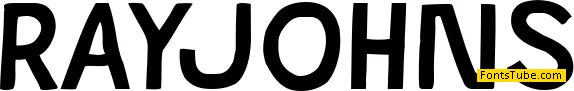 Ray Johnson Font