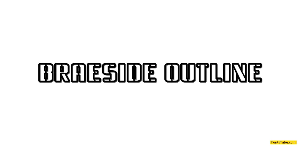 Braeside Font Family