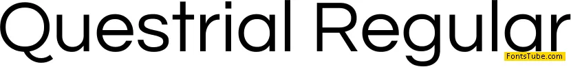 Questrial Font