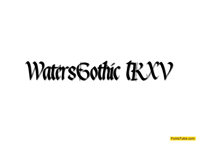 Waters Gothic