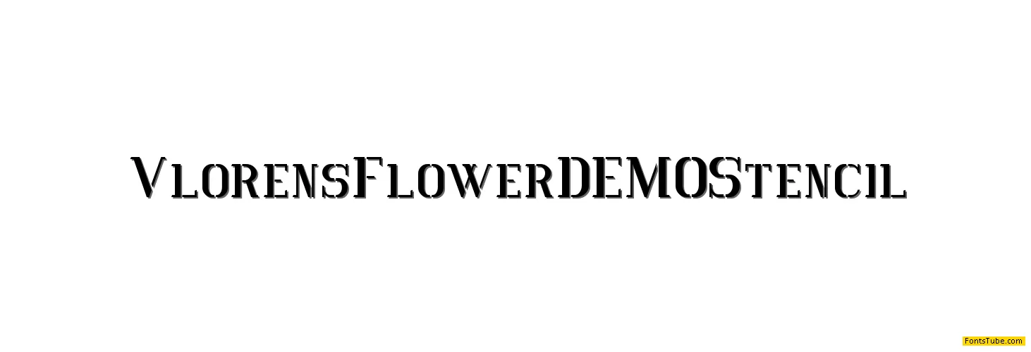 Vlorens Flower DEMO Font Family