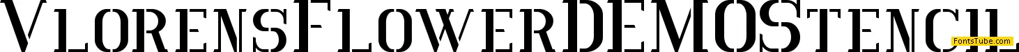 Vlorens Flower DEMO Font Family