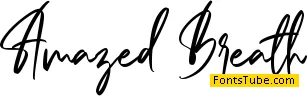 Amazed Breath Font