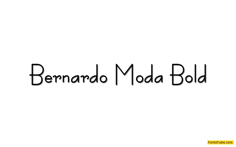 Bernardo Moda Font Family
