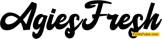 AgiesFresh Font