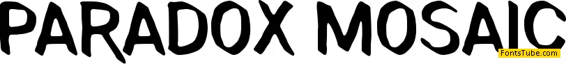 Paradox Mosaic Font