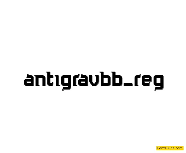 Antigrav BB Font Family