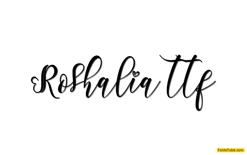 Roshalia Font