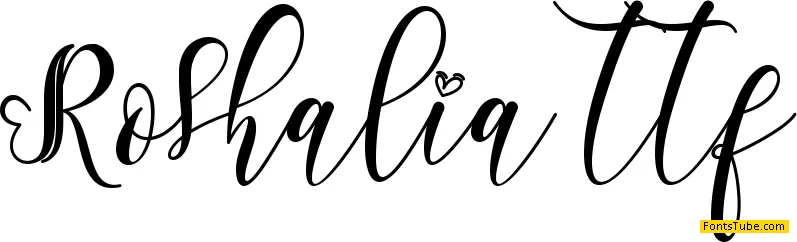 Roshalia Font