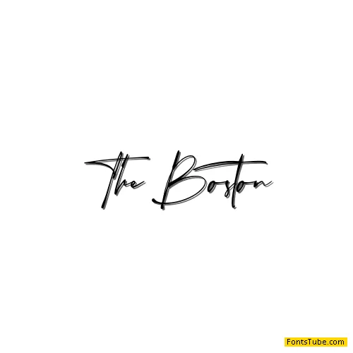 The Boston Font