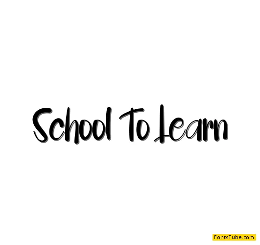 School To Learn