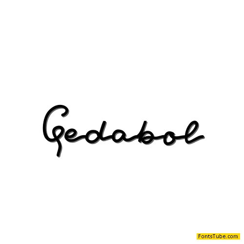 Gedabol Font