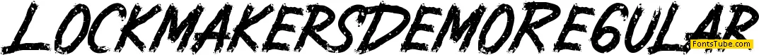 Lockmakers Demo Font