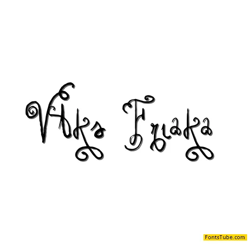 Vtks Friaka Font