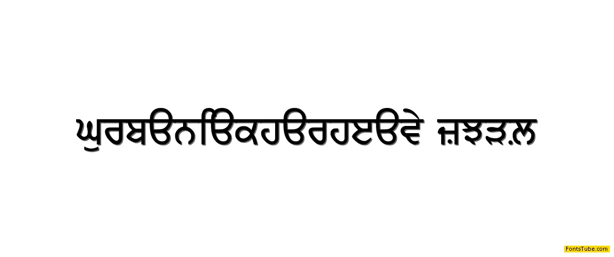 GurbaniAkharHeavy