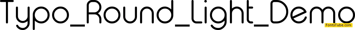 Typo Round Font Family
