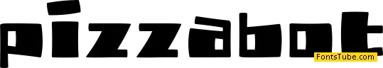 PizzaBot Font