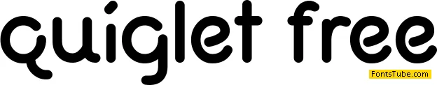 Quiglet Font
