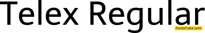 Telex Font
