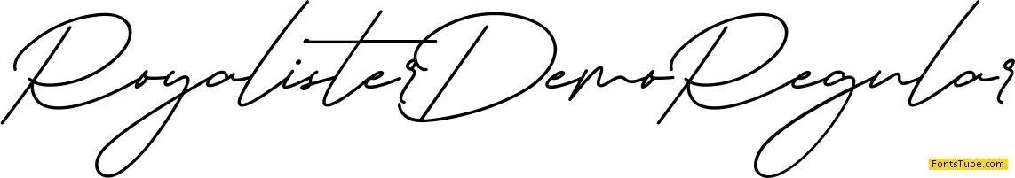 Royalister Demo Font