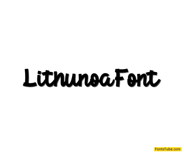 Lithunoa Font Family