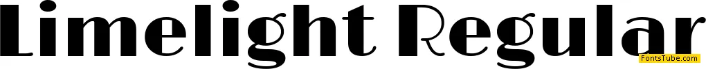 Limelight Font