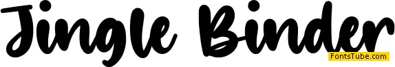 Jingle Binder Font