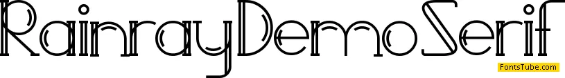 Rainray Demo Font Family