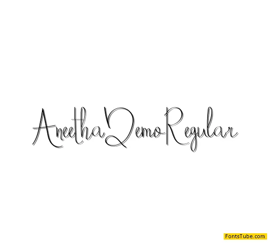 Aneetha Font Family